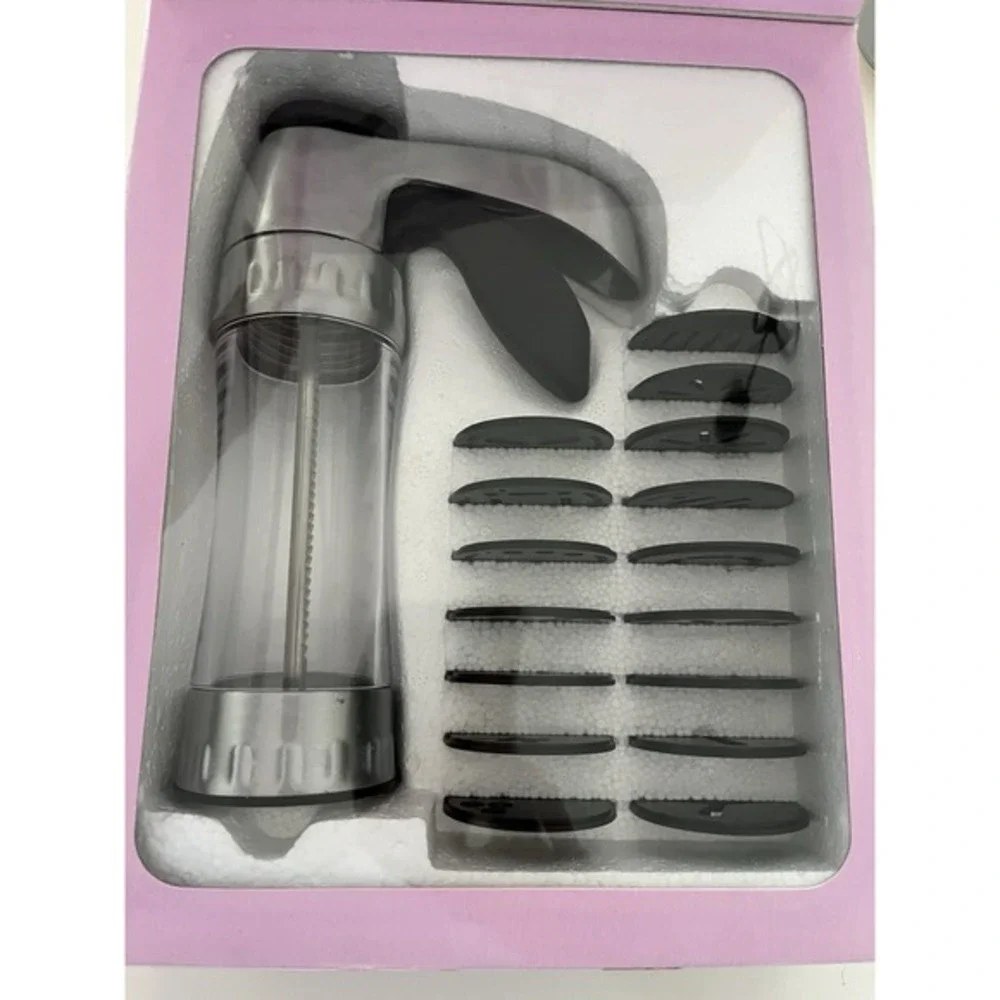 Wilton Cookie Pro Ultra II Cookie Press 16 Shaping Disks‎ Box Booklet Complete